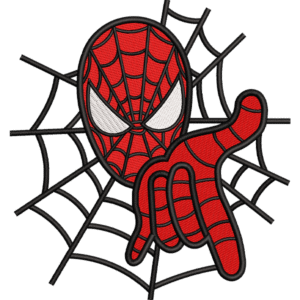Spider Embroidery Design